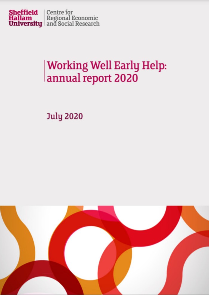Working Well early help annual report cover