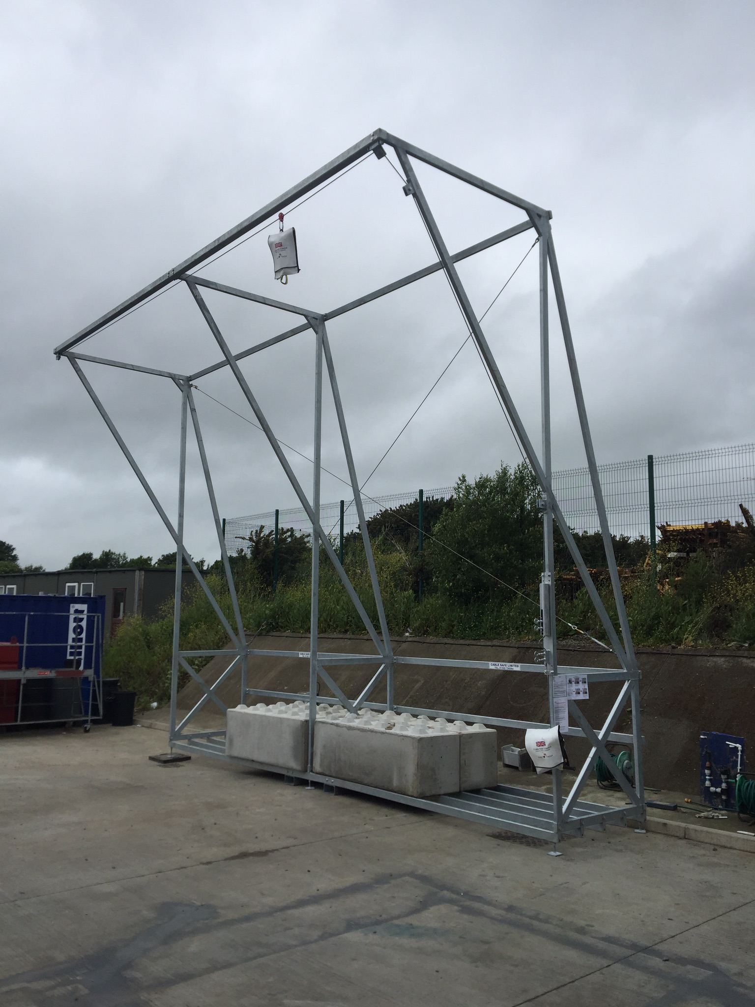 Mathematical Modelling and Analysis of a Height Safety System