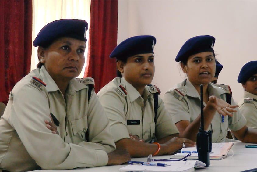 Training India's police officers to deal with violence against women