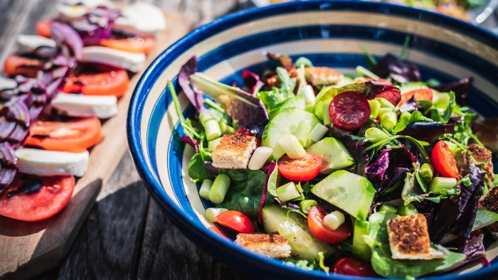 Mediterranean diet salad