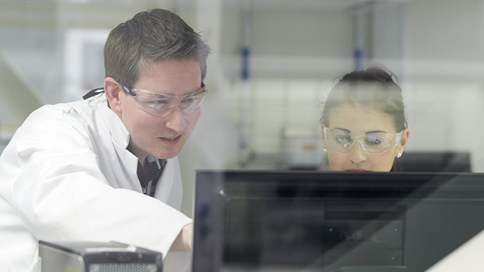 A Sheffield Hallam researcher at work