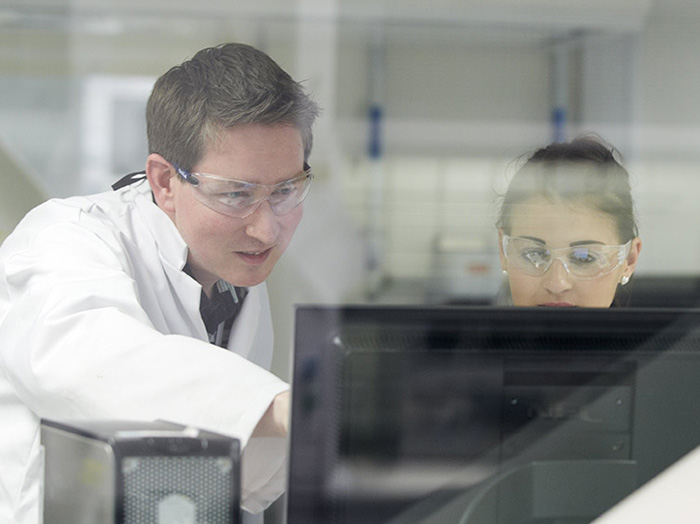 A Sheffield Hallam researcher at work