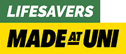 Logo: Made At Uni Lifesavers