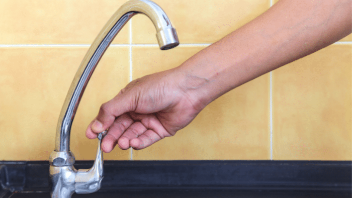 water poverty tap