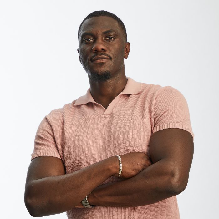 PhD student looking proud