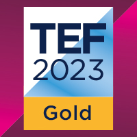 TEF 2023 Gold award