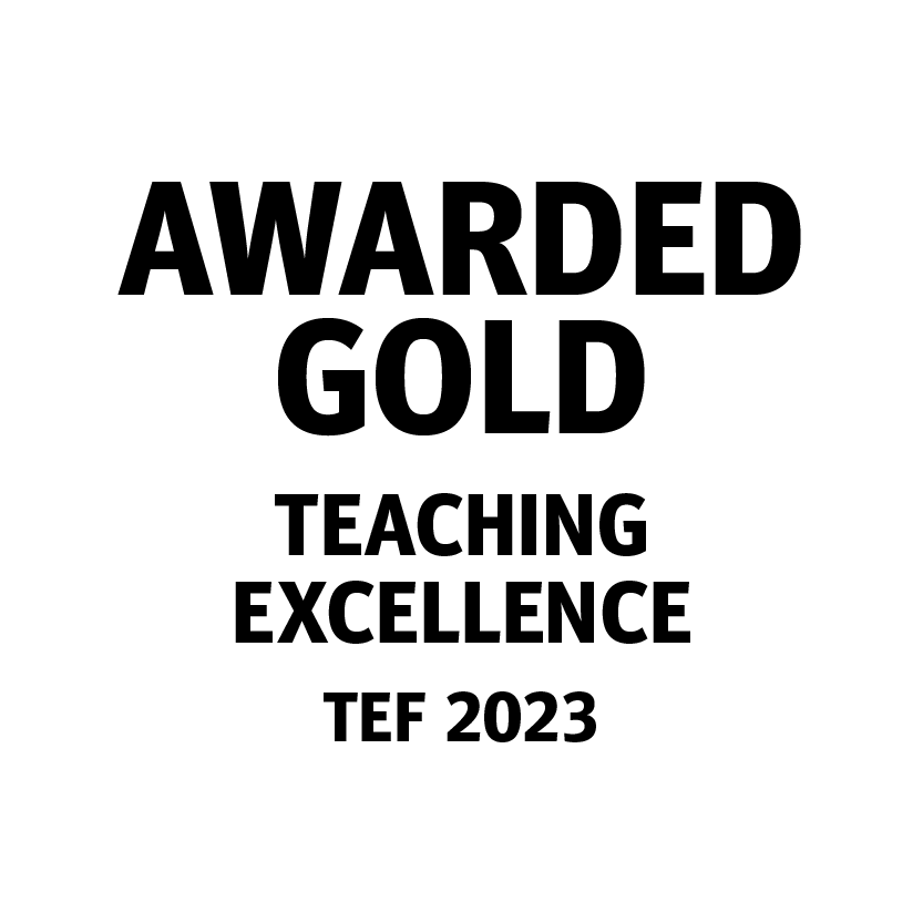 Awarded Gold Teaching Excellence TEF 2023