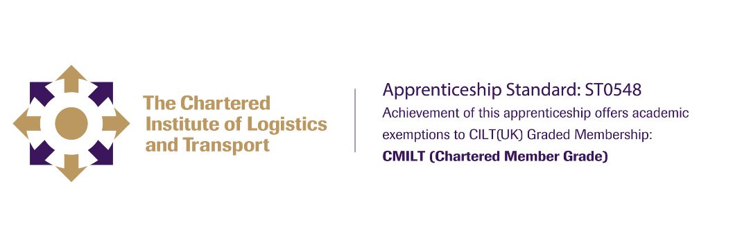 Logo for The Chartered Institute of Logistics and Transport