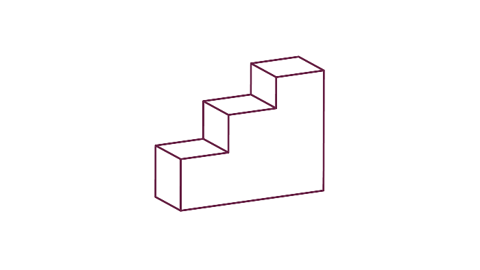 An illustration of a set of steps.