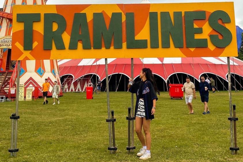 Joey at Tramlines festival