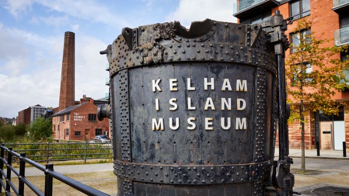 Kelham island museum sign