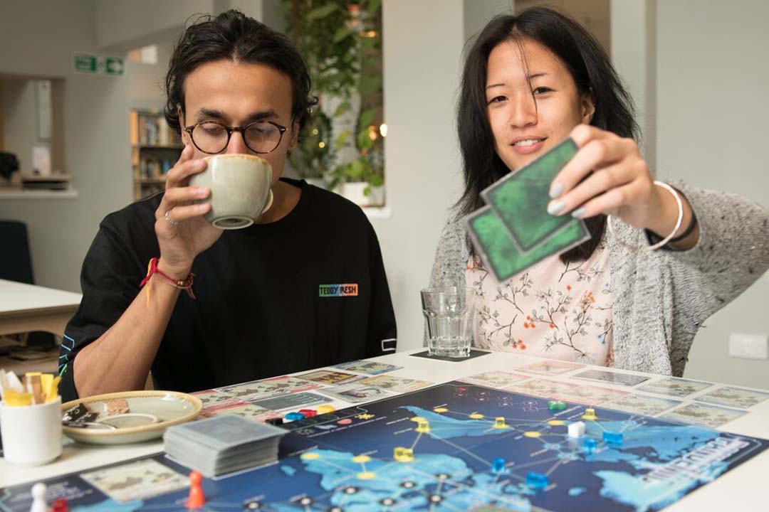 Treehouse Board Game Cafe is a perfect place to grab a coffee and play games with friends.