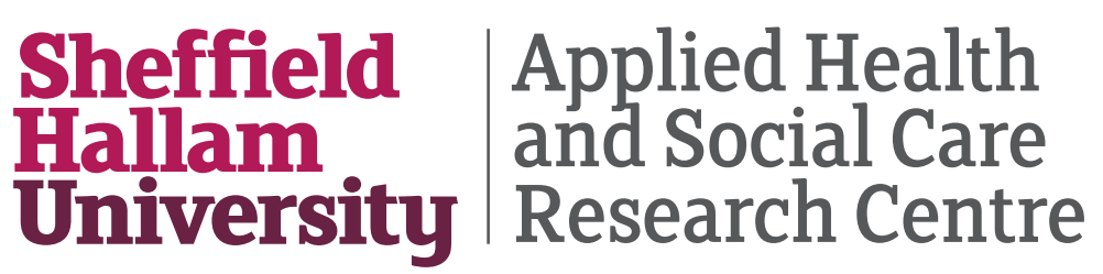 Sheffield Hallam University Applied Health and Social Care Research Centre Logo