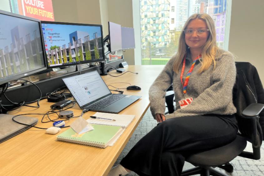 Molly Cooke in her office