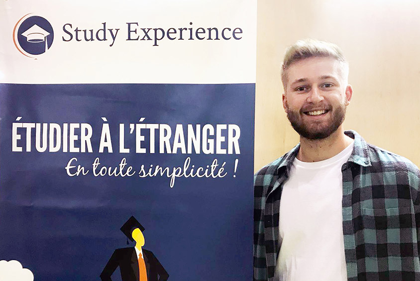 International Business with Languages student James Gallagher