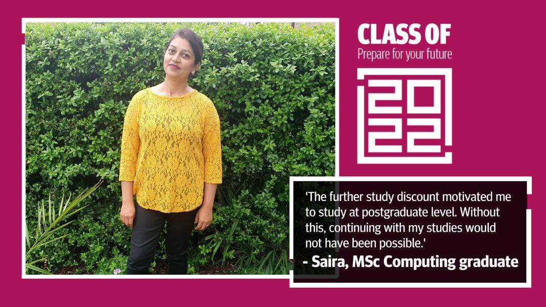 Woman smiling in yellow top stood on grass.