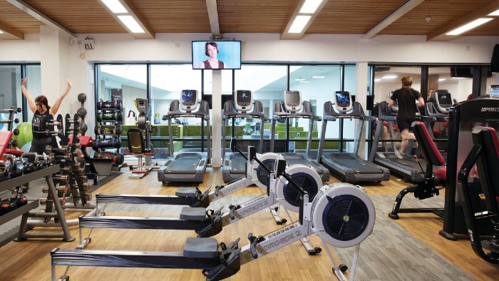 A room of exercise equipment at Hallam Active, located at the Collegiate Campus.