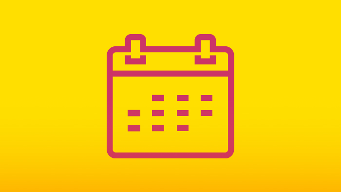 An illustration depicting a calendar