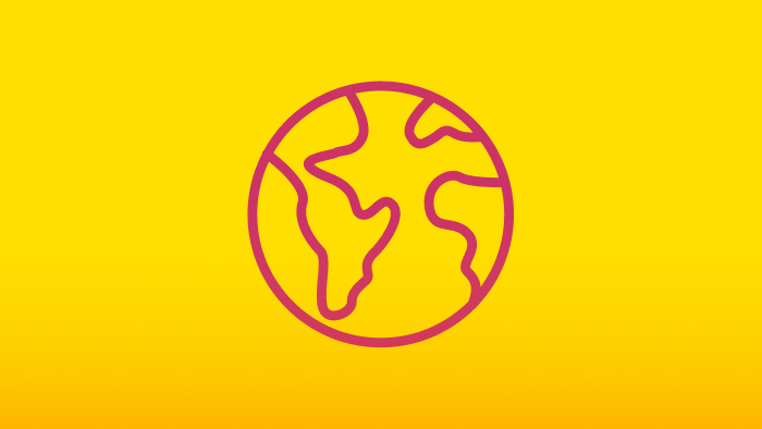 An illustration depicting planet earth