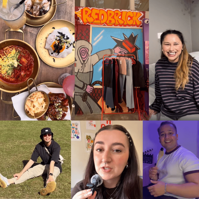 A collage of screenshots from the Welcome 26 Insiders YouTube playlist.