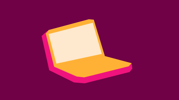 A laptop icon.