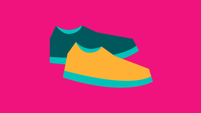 Pair of shoes icon.