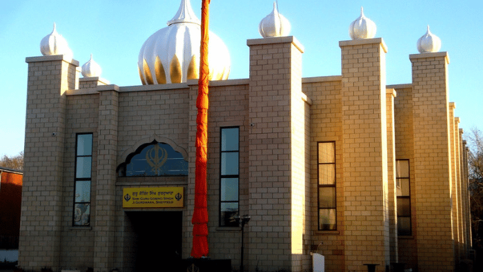 Photo of a Sikh temple
