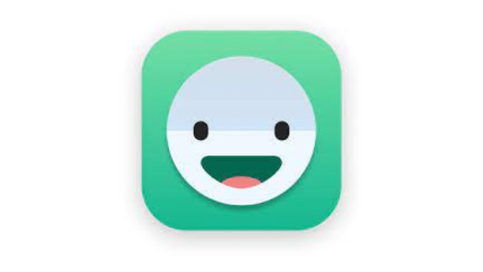 Logo for daylio app - white smiley face on green backdrop