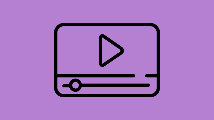 Icon of a video file