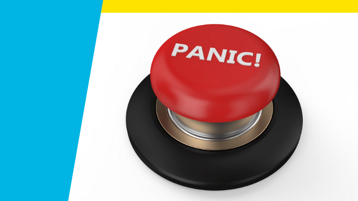 Picture of a panic button