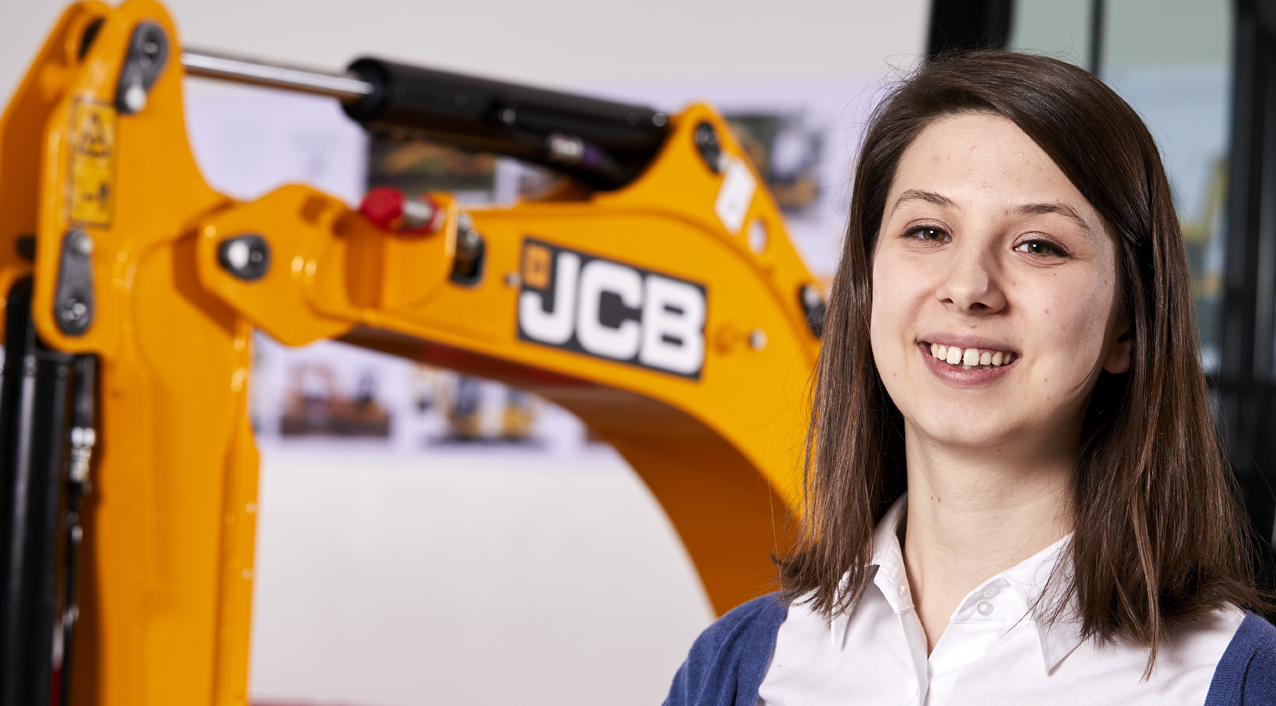 Meet the apprentice designing the future of JCB
