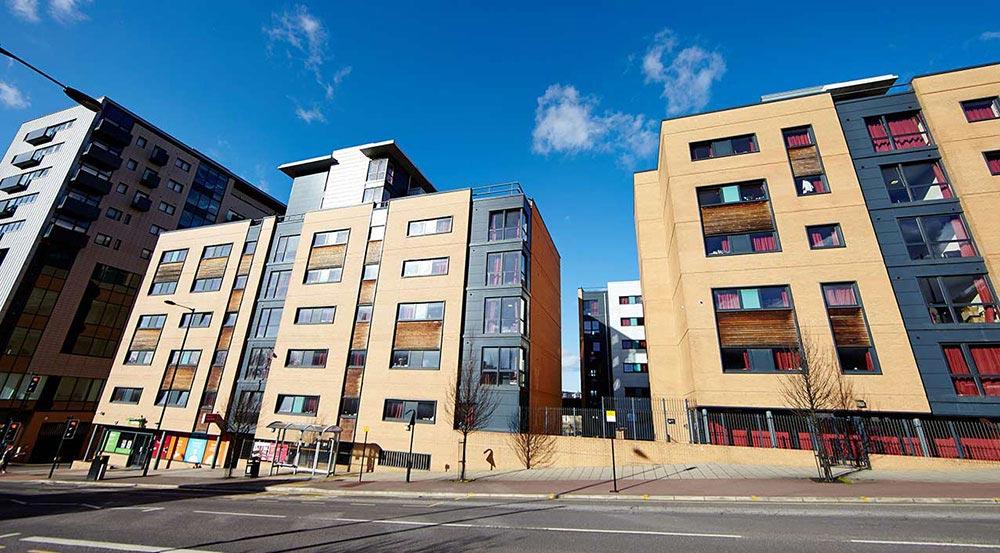 Accommodation buildings