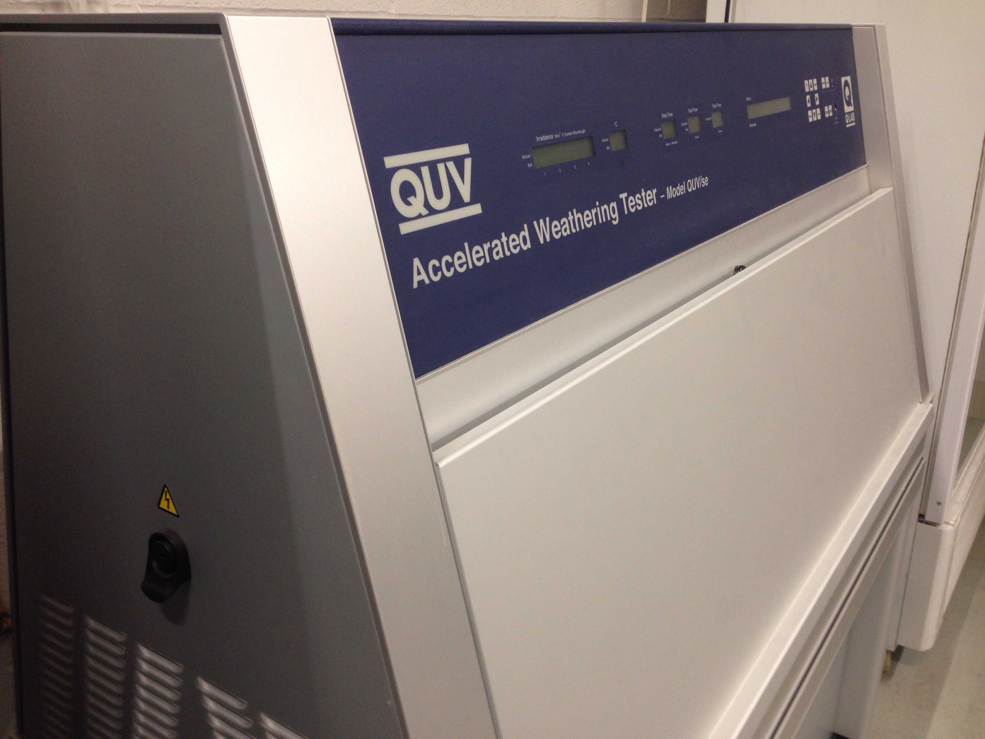 Accelerated Weathering Testing Sheffield Hallam University