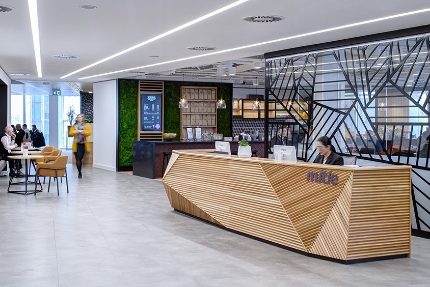 Mitie offices in London's Shard building